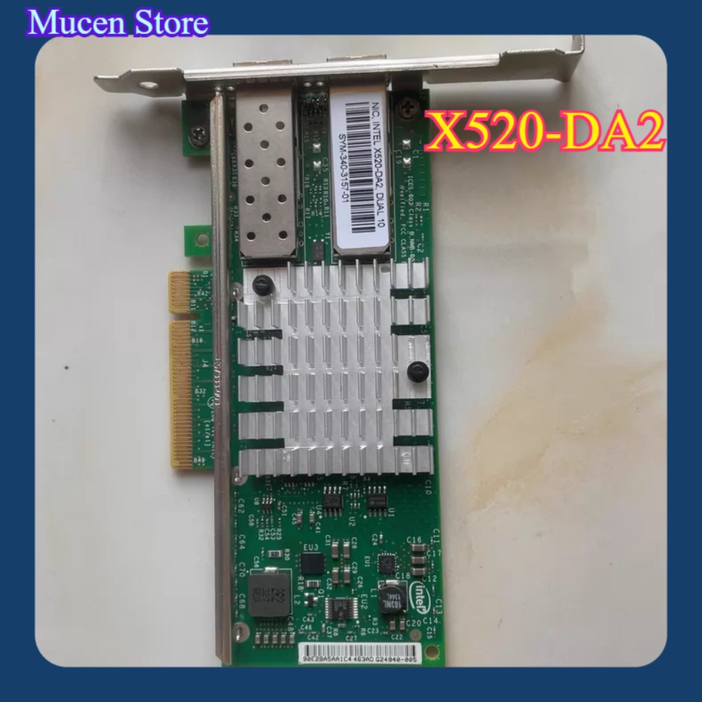 10Gb Sfp+ Pcie Network Card Dual Port - Karta sieciowa X520-DA2 10Gb SFP+ PCI-E,