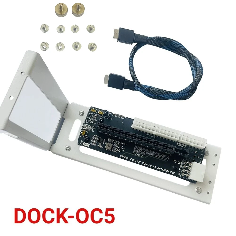 External Gpu Dock Pcie 4.0 Oculink - Zewnetrzna karta graficzna do laptopa GPU