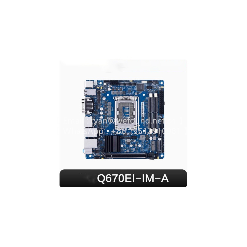 Lga 1700 Ddr5 Itx Motherboard - Q670EI-IM-A płyta główna mini-ITX Gniazdo LGA1700