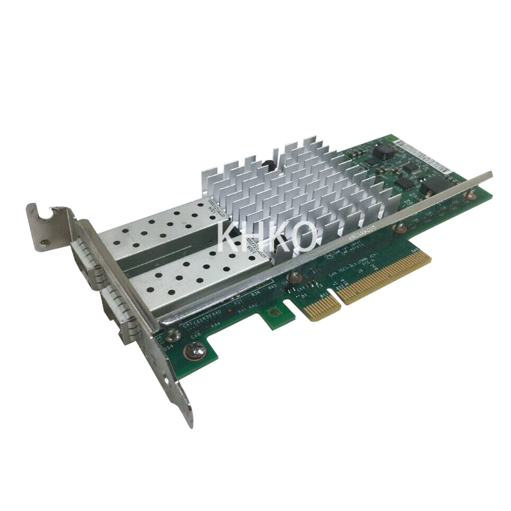 10Gb Sfp+ Pcie Network Card Dual Port - Oryginalna karta Intel X520-DA2 z podwójnym