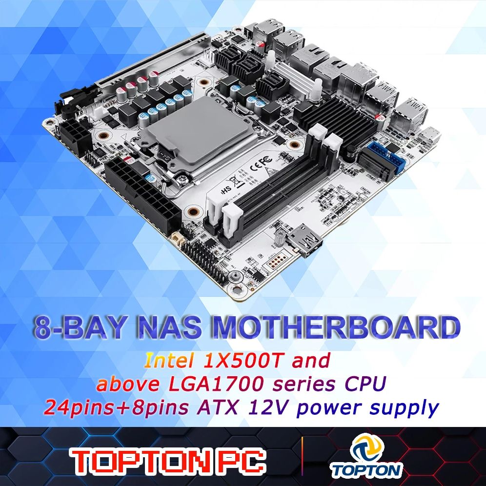 Lga 1700 Ddr5 Itx Motherboard - Płyta główna NAS Mini ITX z