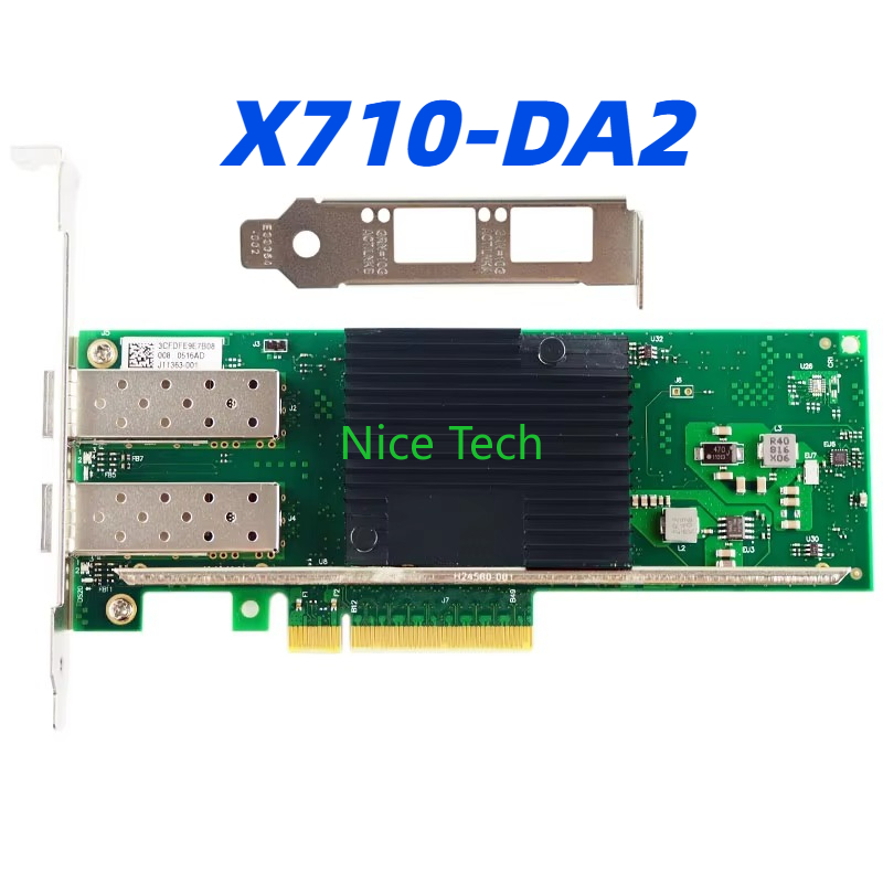 10Gb Sfp+ Pcie Network Card Dual Port - Karta sieciowa serwerowa X710-DA2 z dwoma