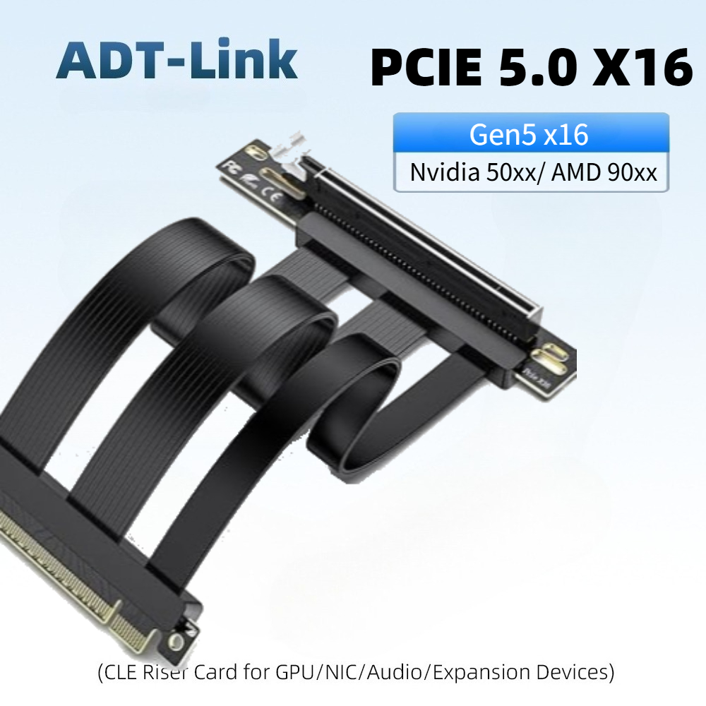 Kabel Riser PCIE 5.0 x16, idea – Pcie 4.0 X16 Riser Cable 90 Degree recenzja i cena