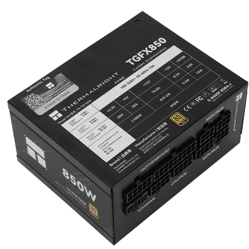 Thermalright TR-TGFX850 SFX Zł – Sfx Power Supply 850W Gold recenzja i cena