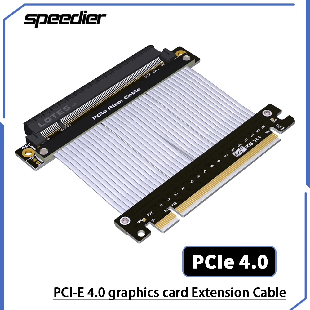 Kabel przedłużający PCIE 4.0 X – Pcie 4.0 X16 Riser Cable 90 Degree recenzja i cena