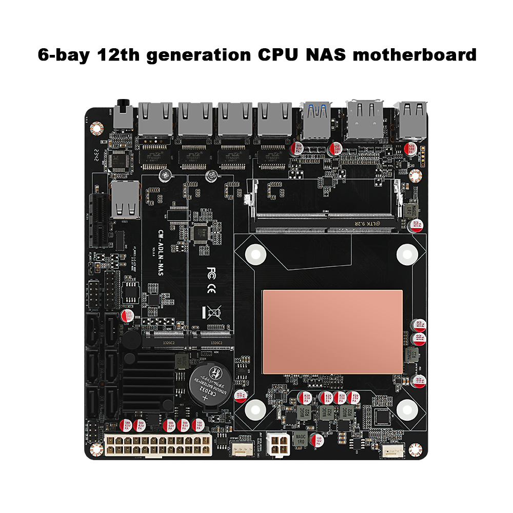 Płyta główna NAS N100/N150 z 6 – Nas Motherboard N100 6 Sata recenzja i cena