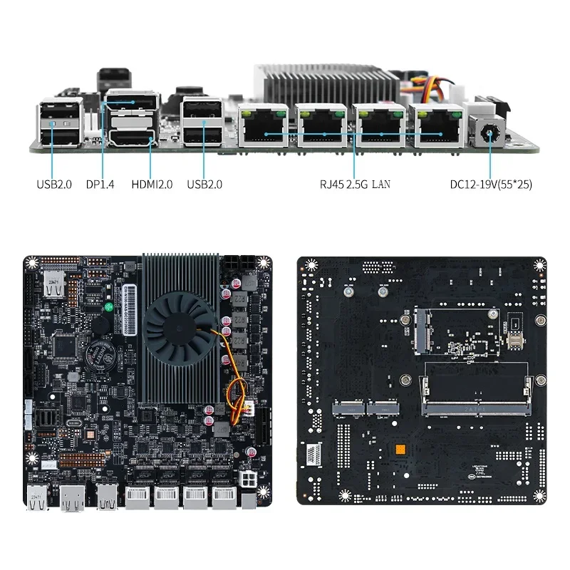 Płyta główna N100 Nas 2xm.2 Nv – Nas Motherboard N100 6 Sata recenzja i cena