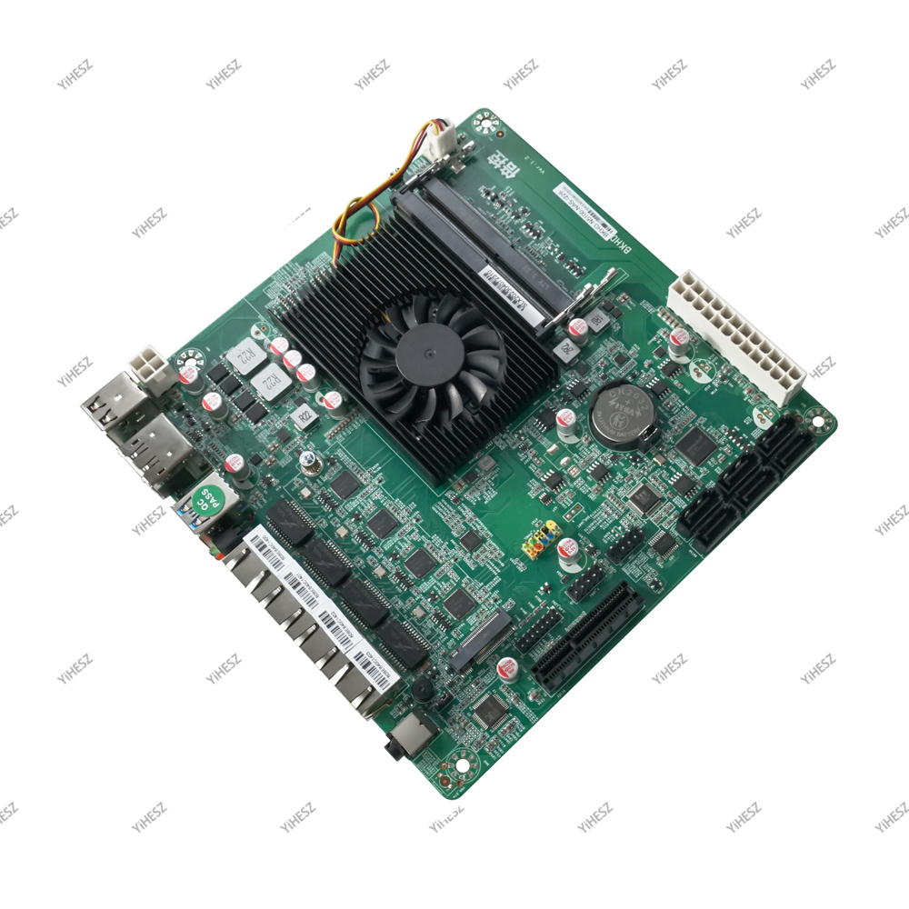 Płyta główna NAS z procesorem  – Nas Motherboard N100 6 Sata recenzja i cena