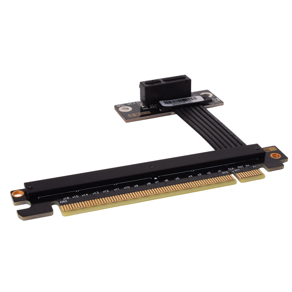 Przedłużacz PCIe 4.0 X16 do X1 – Pcie 4.0 X16 Riser Cable 90 Degree recenzja i cena