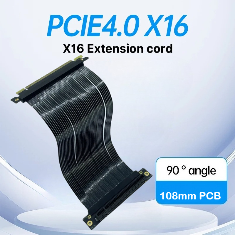Kabel przedłużający karty graf – Pcie 4.0 X16 Riser Cable 90 Degree recenzja i cena