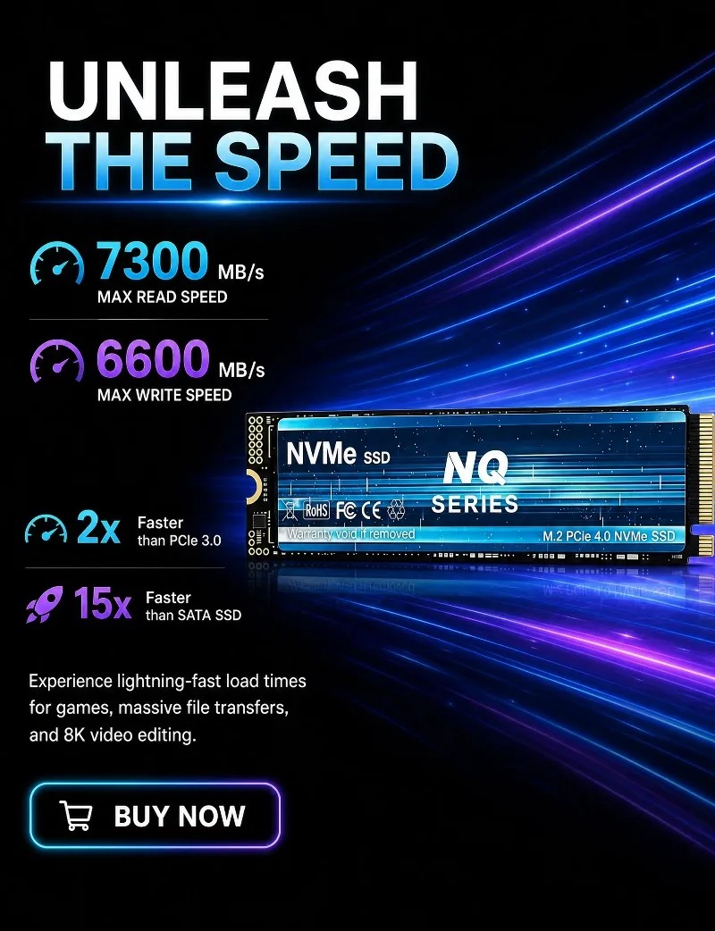 NQ 2TB 4TB SSD M.2 NVMe Wewnęt – M.2 Nvme 4Tb Pcie 4.0 Ssd recenzja i cena