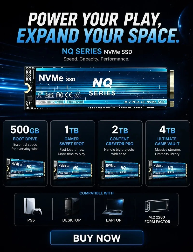NQ 2TB 4TB SSD M.2 NVMe Wewnęt – M.2 Nvme 4Tb Pcie 4.0 Ssd recenzja i cena