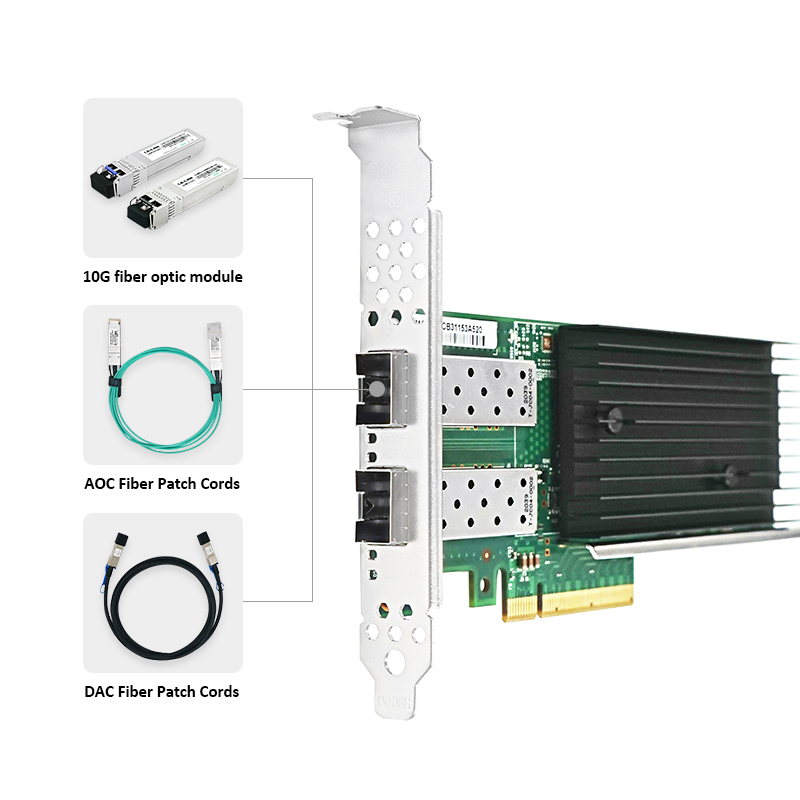 LR-LINK 1010PF-2SFP+ PCIe x8 D – 10Gb Sfp+ Pcie Network Card Dual Port recenzja i cena