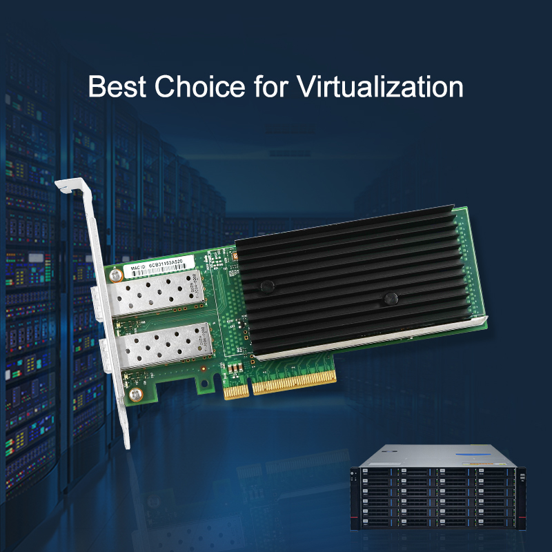 LR-LINK 1010PF-2SFP+ PCIe x8 D – 10Gb Sfp+ Pcie Network Card Dual Port recenzja i cena