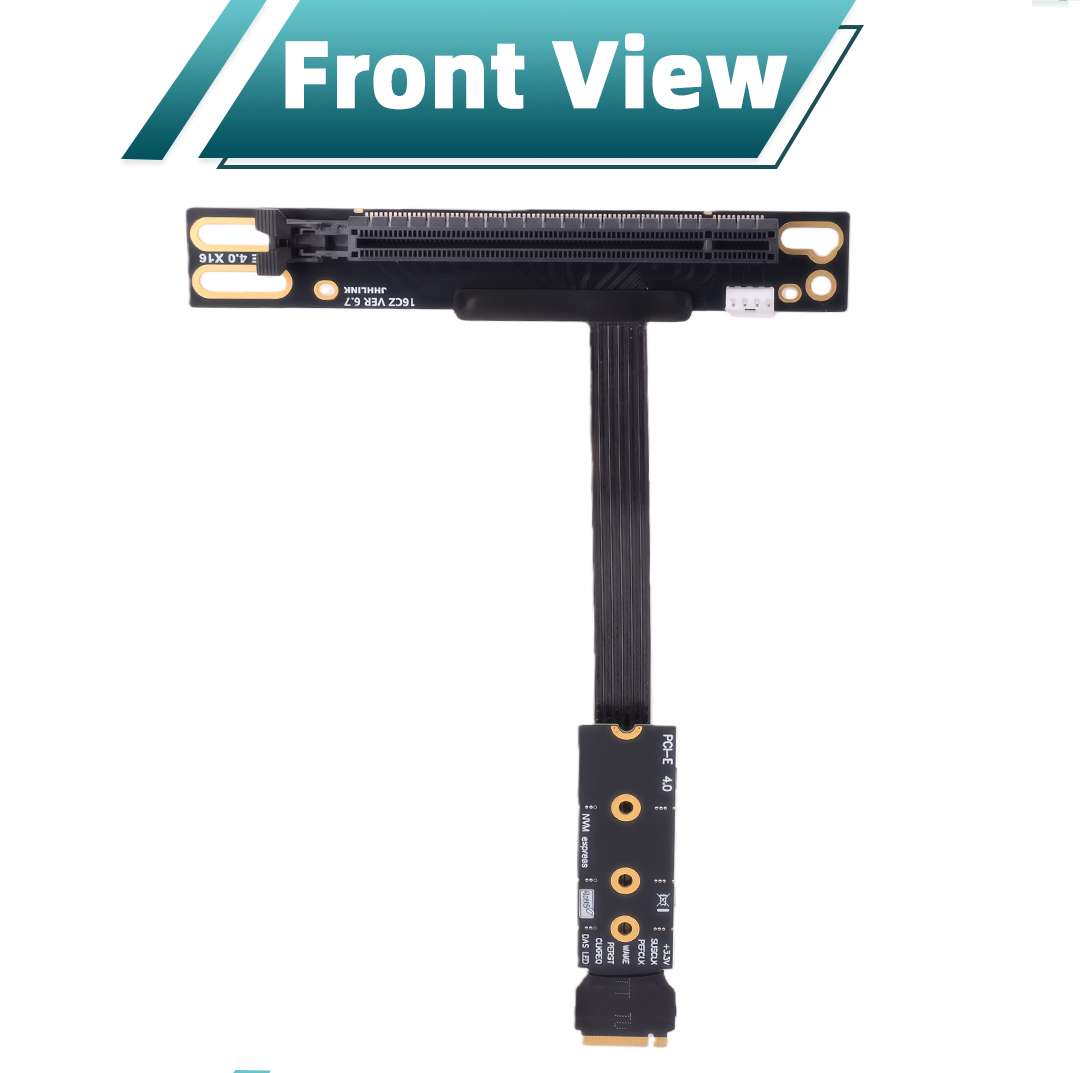 Adapter M.2 NVMe do PCIe X16 9 – Pcie 4.0 X16 Riser Cable 90 Degree recenzja i cena