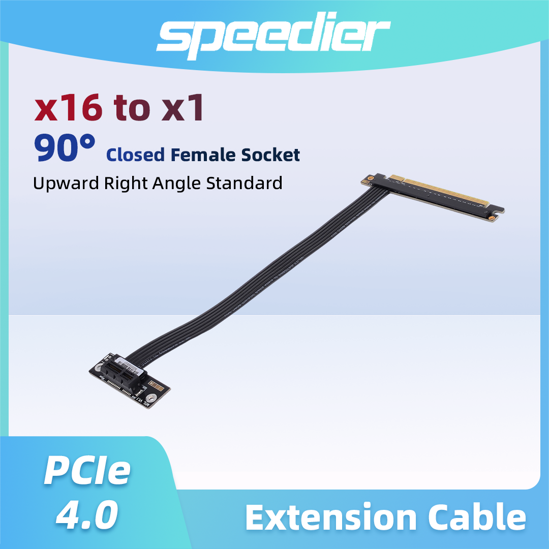 Kabel przedłużający PCIe 4.0 / – Pcie 4.0 X16 Riser Cable 90 Degree recenzja i cena