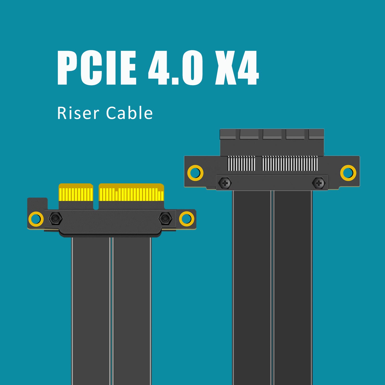 Kabel Riser PCIe 4.0 X4, kąt p – Pcie 4.0 X16 Riser Cable 90 Degree recenzja i cena