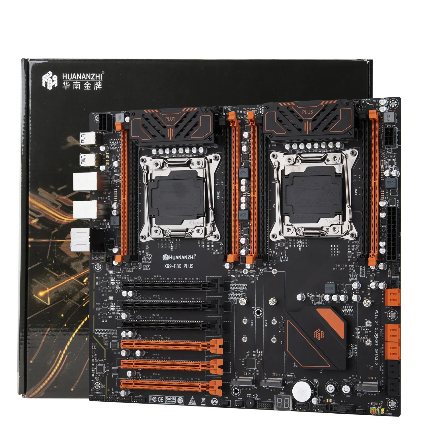 X99 F8D PLUS Podwójna płyta gł – X99 Dual Cpu Motherboard Combo recenzja i cena