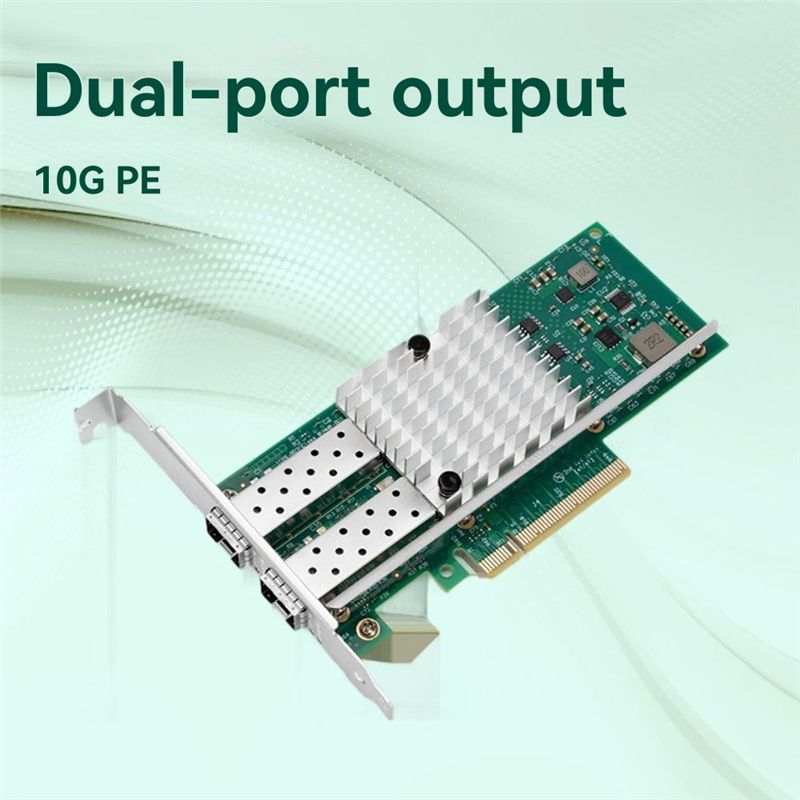 Wydajna dwuportowa karta sieci – 10Gb Sfp+ Pcie Network Card Dual Port recenzja i cena