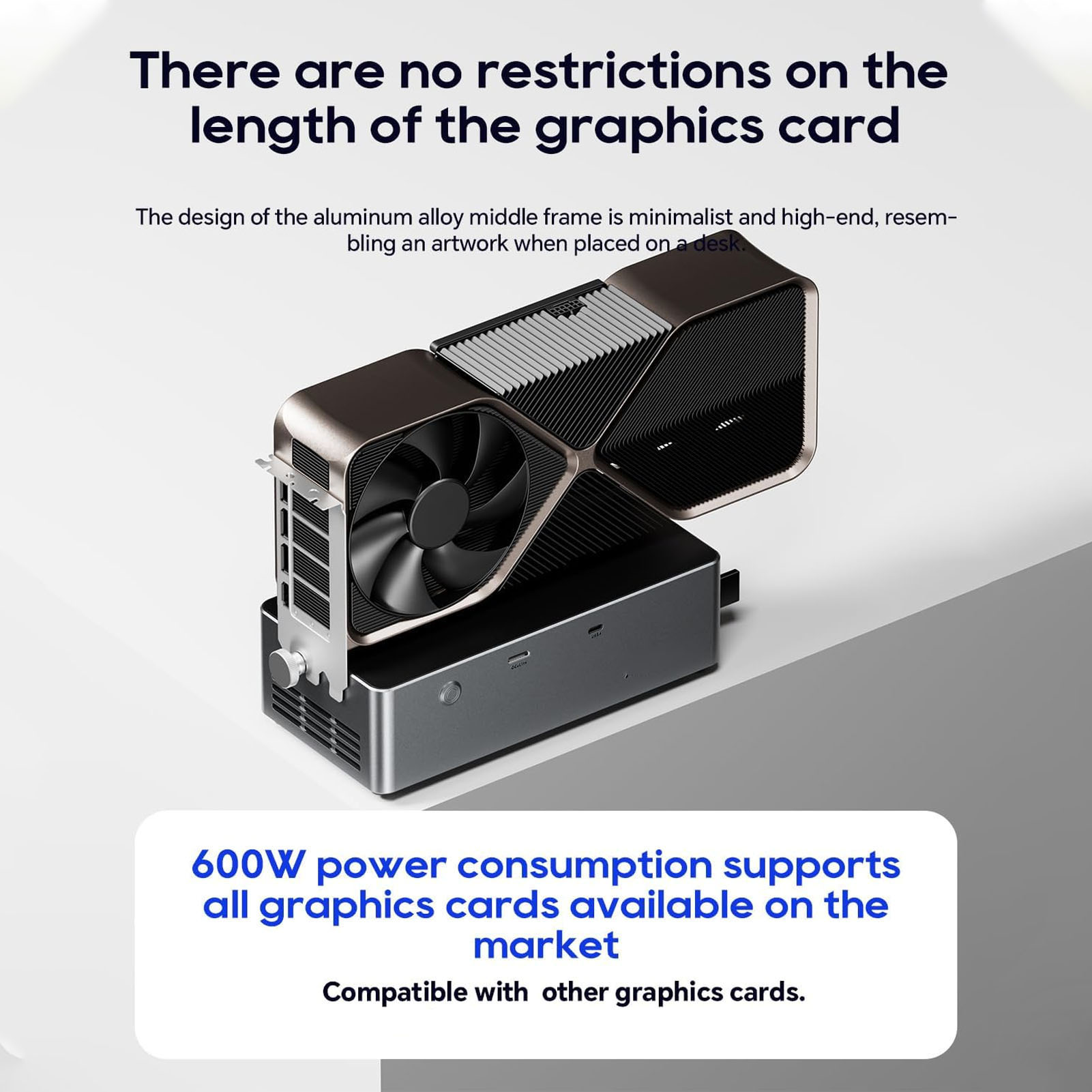 Stacja dokująca EGPU z zasilac – External Gpu Dock Pcie 4.0 Oculink recenzja i cena