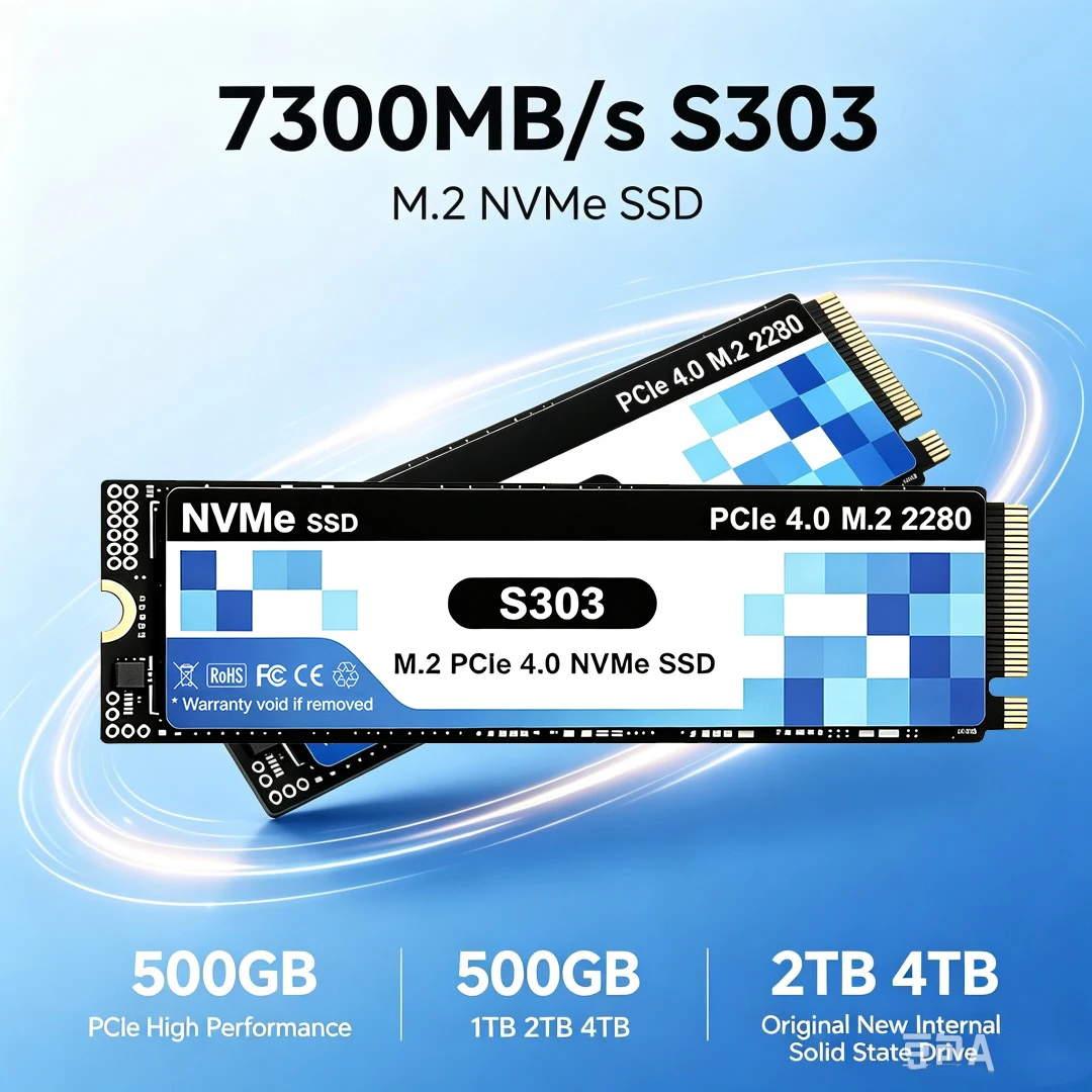 2026 S303 SSD 500GB 1TB 2TB 4T – M.2 Nvme 4Tb Pcie 4.0 Ssd recenzja i cena